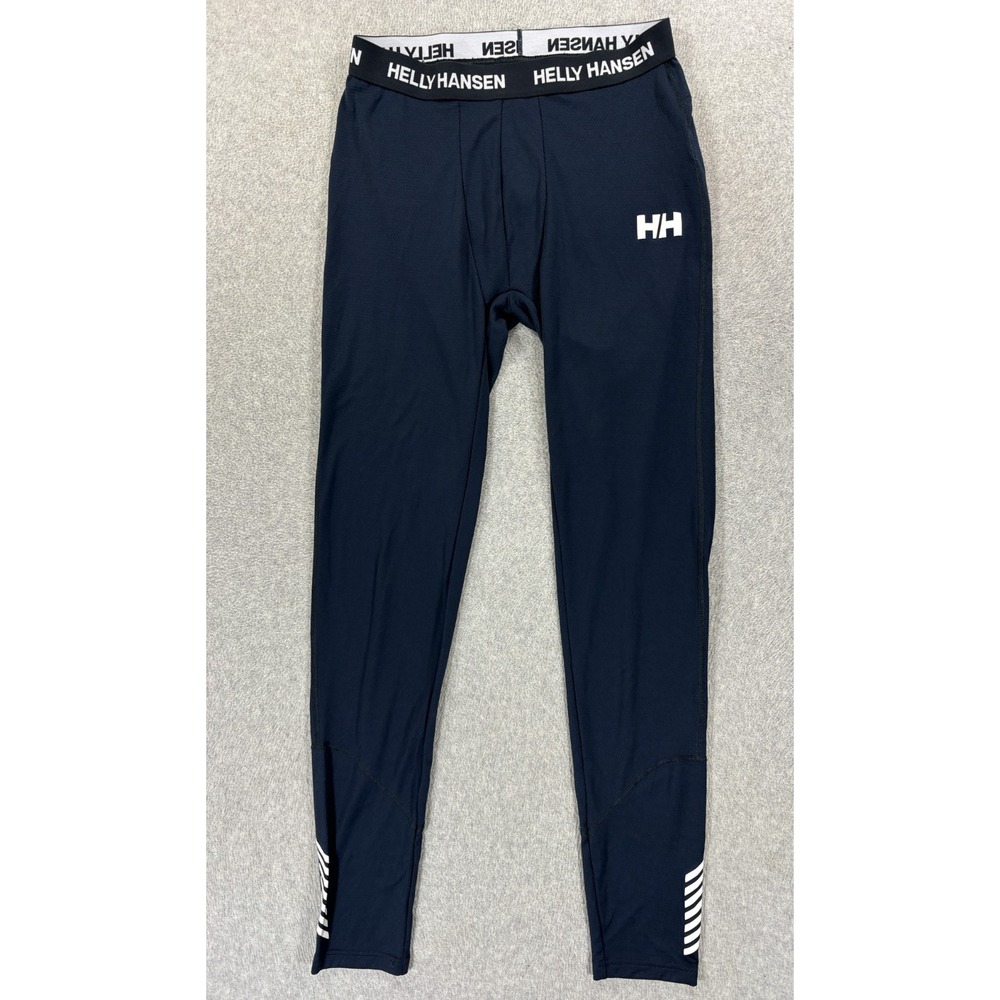 Helly Hansen Fitted Base Layer Bottoms (Men's Medium) Blue